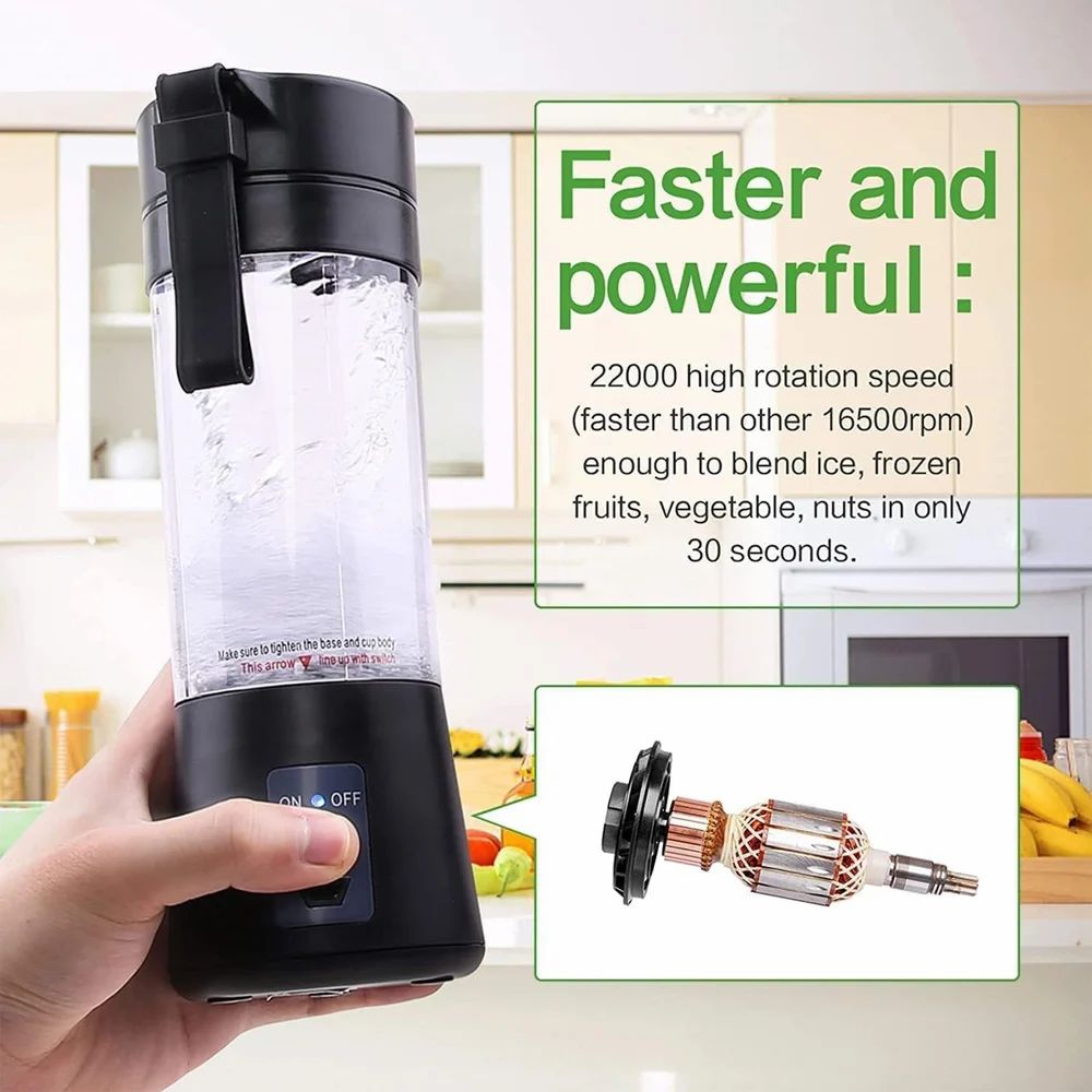 Portable USB Juicer Blender – Blend Anywhere, Anytime!