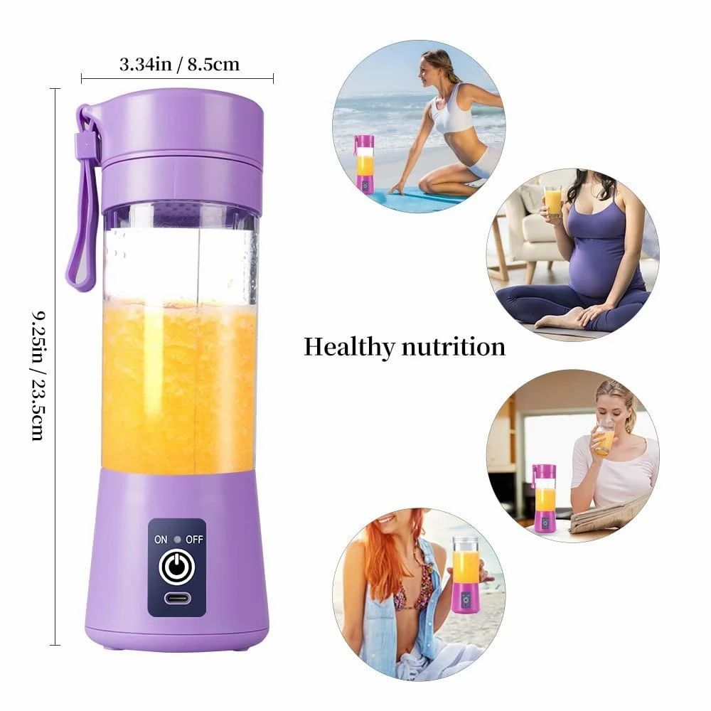 Portable USB Juicer Blender – Blend Anywhere, Anytime!